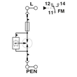 2801615 Phoenix FLT-SEC-H-T1-1C-264/25- FM Produktbild Additional View 2 S