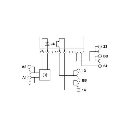 2982786 Phoenix PLC-OSC- 24DC/ 24DC/  5/ /ACT Solid-State-Relaismodul Produktbild Additional View 3 L