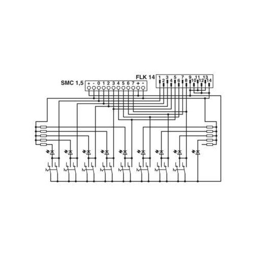 2968205 Phoenix UM 45 DI/DO/S/LA/SIM8 Übergabemodul Produktbild Additional View 3 L