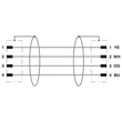 1524365 Phoenix M12 Stecker D-kodiert SAC-4P-M12MSD/ 1,0-933/M12MSD Produktbild Additional View 3 S