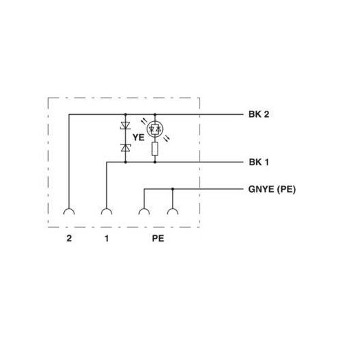 1435014 Phoenix SAC 3P 10,0 PUR/A 1L Z Sensor-/Aktor-Kabel Produktbild Additional View 3 L