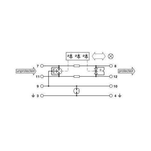 2801256 Phoenix PT-IQ-1X2+F-24DC-PT Produktbild Additional View 3 L