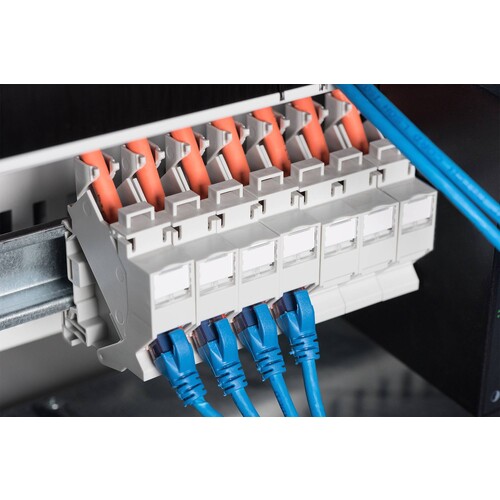 AN-25187 Digitus Keystone Hutschienen Adapter Produktbild Additional View 5 L