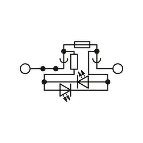 3036826 Phoenix UT 4 HESILED 24 (5X20) 820KOHM Produktbild Additional View 3 L