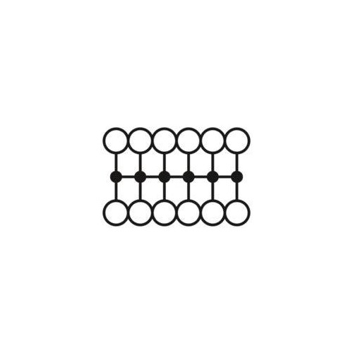 3273418 Phönix PTFIX Verteilerblock 2,5 Blau, Klebesockel, 12-polig Produktbild Additional View 3 L