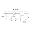0903023 Phoenix EC E1 1A Elektronischer Geräteschutzschalter Produktbild Additional View 3 S