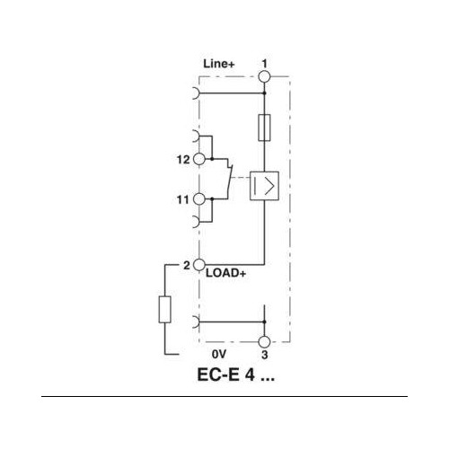 0903034 Phoenix EC E4 3A Elektronischer Geräteschutzschalter Produktbild Additional View 3 L