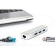 DA-70250-1 Digitus USB Hub  3PORT USB 3.0 Network 3xUSB3.0, 1xRJ45, 10-1000Mb Produktbild Additional View 6 S