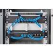 DN-80114 Digitus 10 Switch, 8x10/100/1000TX Auto MDI/MDI-X Produktbild Additional View 4 S