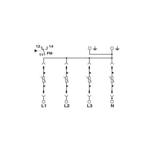 2800644 Phoenix VAL MS T1/T2 335/12.5/4+0-FM Produktbild Additional View 3 L