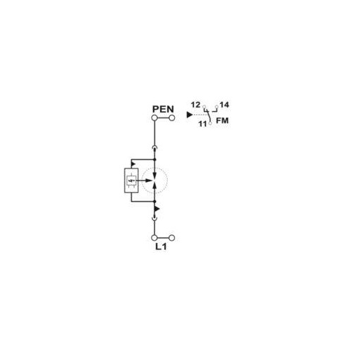 2907387 Phoenix FLT-SEC-P-T1-1C-264/50- FM Produktbild Additional View 2 L