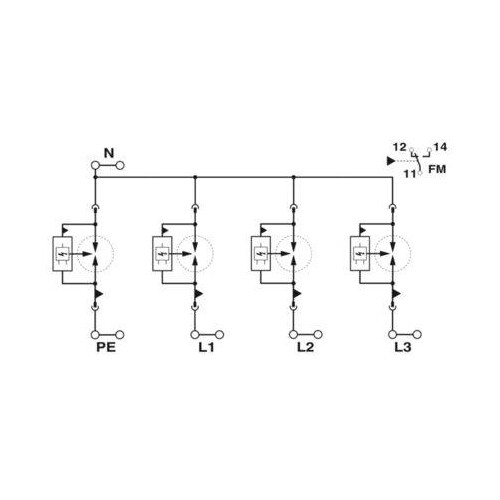 2905421 Phoenix Kombiableiter Typ 1/2 Produktbild Additional View 3 L