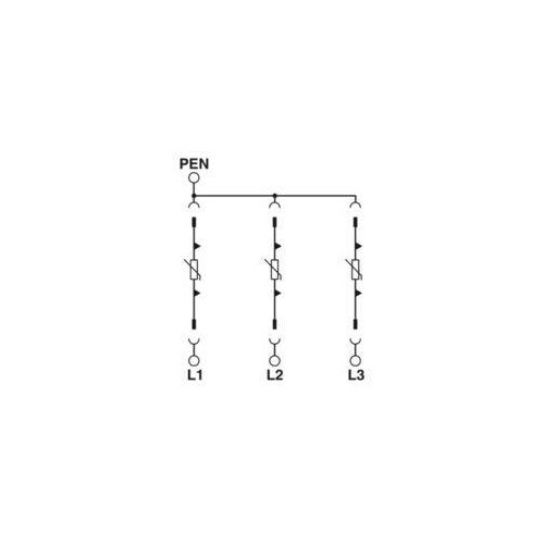 2905344 Phoenix Überspannungsableiter Typ 2 Produktbild Additional View 3 L