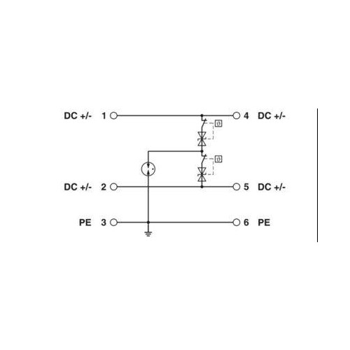 1027586 Phoenix TTC 6P T3 24DC PT I Überspannungsschutzgerät Typ 3 Produktbild Additional View 3 L