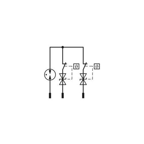 1027591 Phoenix TTC 6P T3 24DC I P Überspannungsschutz Stecker Typ 3 Produktbild Additional View 3 L