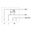 1400694 Phoenix SAC- 3P-  3,0- PUR/A- 1L- V 230V Produktbild Additional View 2 S