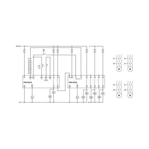 2702383 Phoenix PSR- MC82- 5NO- 1NC- 1DO- 24DC- SP Produktbild Additional View 3 L