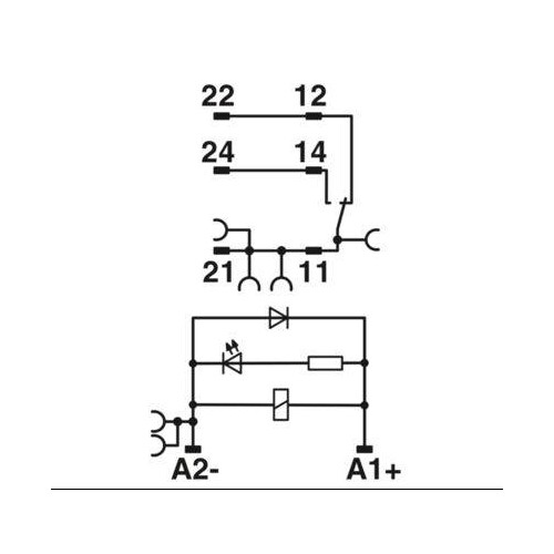 2903342 Phoenix RIF-1-RPT-LDP-24DC/1X21 Produktbild Additional View 2 L