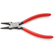 22 01 160 Knipex 22 01 160 Rundzange mit Kunststoff überzogen schwarz atramentie Produktbild Additional View 1 S