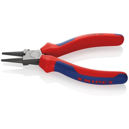 22 02 140 Knipex 22 02 140 Rundzange mit Mehrkomponenten-Hüllen schwarz atrament Produktbild Additional View 1 L