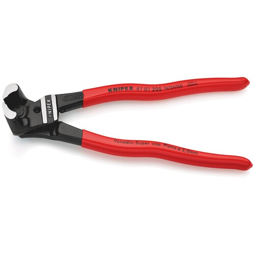 61 01 200 Knipex 61 01 200 Bolzen- Vornschneider hochübersetzt mit Kunstst Produktbild Additional View 1 L