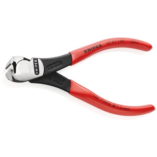 67 01 140 Knipex 67 01 140 Kraft- Vornschneider mit Kunststoff überzogen  Produktbild Additional View 1 L