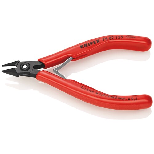 75 02 125 SB Knipex 75 02 125 SB Elektronik-Seitenschneider mit Kunststo Produktbild Additional View 1 L