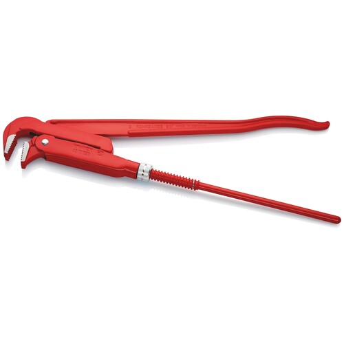 83 10 020 Knipex 83 10 020 Rohrzange 90° rot pulverbeschichtet 560 mm Produktbild Additional View 1 L