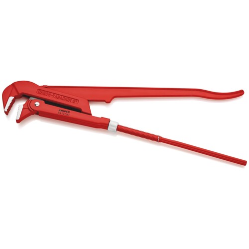 83 10 030 Knipex 83 10 030 Rohrzange 90° rot pulverbeschichtet 650 mm Produktbild Additional View 1 L