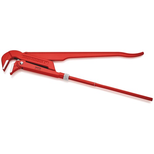 83 10 040 Knipex 83 10 040 Rohrzange 90° rot pulverbeschichtet 750 mm Produktbild Additional View 1 L