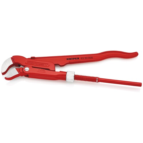 83 30 005 Knipex 83 30 005 Rohrzange S- Maul rot pulverbeschichtet 245 mm Produktbild Additional View 1 L