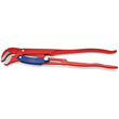 83 60 020 Knipex 83 60 020 Rohrzange S- Maul mit Schnelleinstellung rot pulverb Produktbild Additional View 1 S