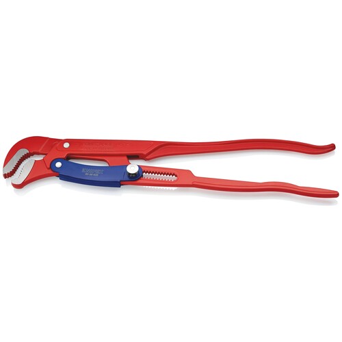 83 60 020 Knipex 83 60 020 Rohrzange S- Maul mit Schnelleinstellung rot pulverb Produktbild Additional View 1 L