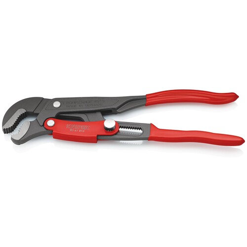 83 61 010 Knipex 83 61 010 Rohrzange S- Maul mit Schnelleinstellung mit Kunstst Produktbild Additional View 1 L