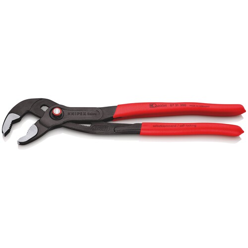 87 21 300 SB Knipex 87 21 300 SB Cobra® QuickSet Hightech-Wasserpumpenzange mit Produktbild Additional View 1 L