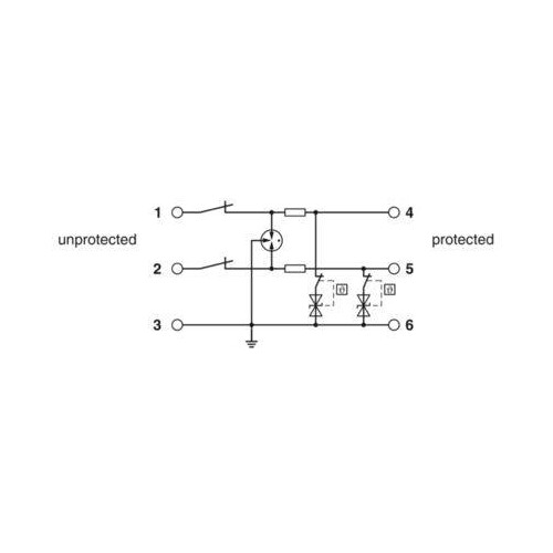 2906741 Phoenix TTC-6P-2X1-M-24DC-UT-I Produktbild Additional View 2 L