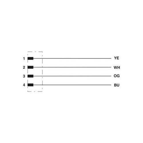 1027686 Phoenix SACC-E-FSD-4CON-M16/0,5 PP Produktbild Additional View 2 L