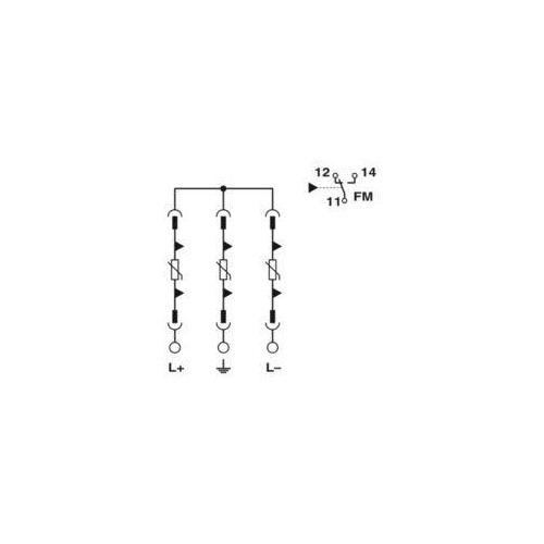 1099593 Phoenix VAL-MS-T1/T2 1000DC- PV/2+V-FM/40 Produktbild Additional View 2 L