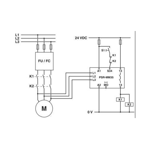 1249515 Phoenix PSR-MM35-1NO-1DO-24DC-SC Produktbild Additional View 2 L