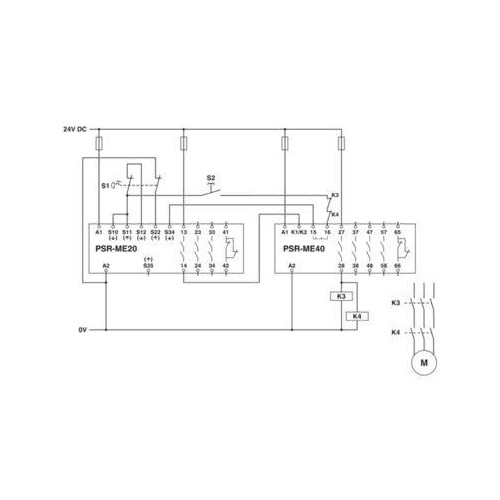 1397654 Phoenix PSR-ME40-4NO-2NC-24DC-SC Produktbild Additional View 2 L