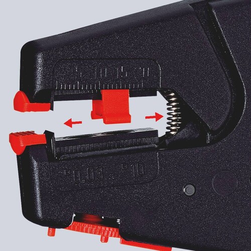 1240200 KNIPEX ABISOLIERZANGE SELBST- EINSTELLEND 0,03-10 Produktbild Additional View 7 L