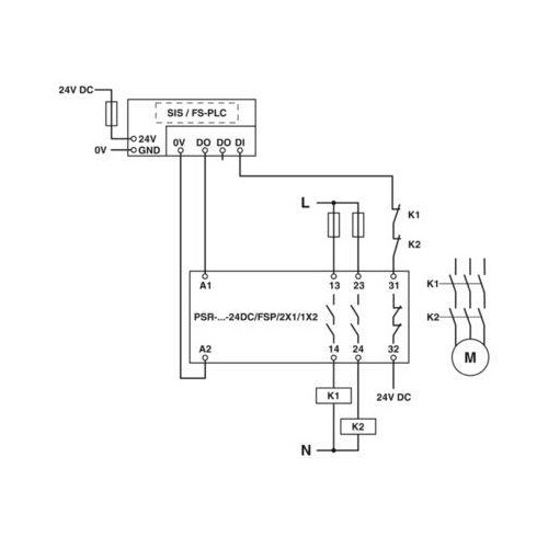 2986960 PHOENIX PSR-SCP-24DC/FSP/2x1/1x2 Sicherheitsrelais Produktbild Additional View 4 L