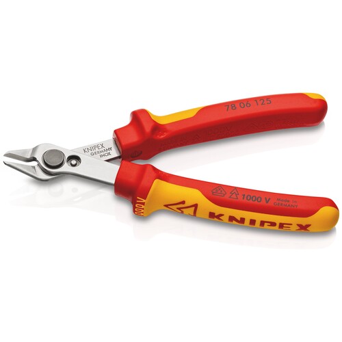 78 06 125 Knipex VDE 125 Electronic-Super-Knips® Produktbild Side View L