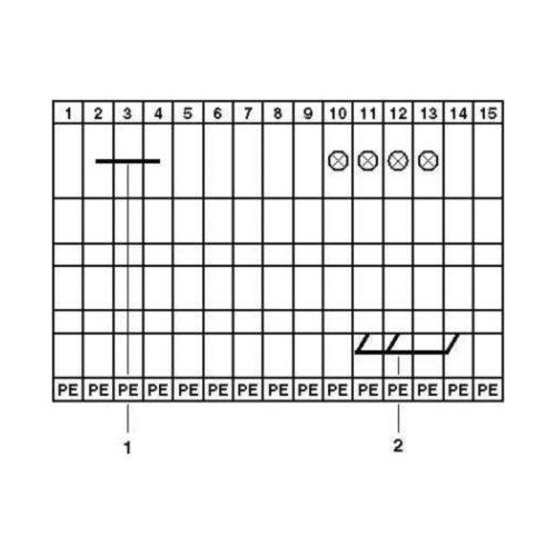 3011067 PHOENIX VIOK1,5-D/TG/D/PE Initiatoren-/Aktorklemme Produktbild Additional View 4 L