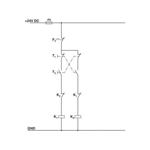 2900574 Phoenix ELR H5 I SC  24DC/500AC 2 Hybrid-Motorstarter Produktbild Additional View 4 L