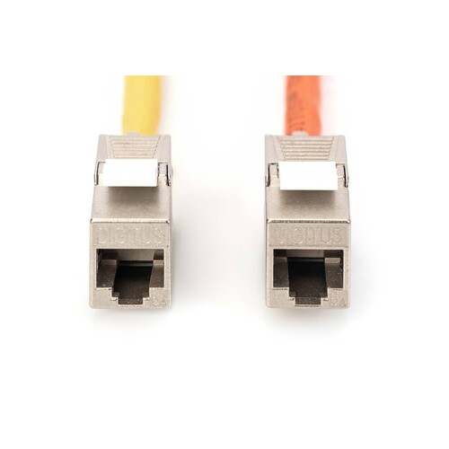 DN-93615-24 Digitus Keystone Jack CAT.6a RJ45 STP Toolless,Re-Embedded,Set=24St. Produktbild Default L