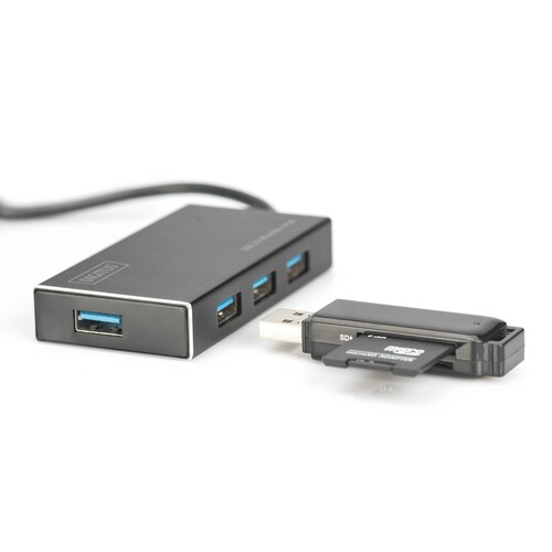 DA-70240-1 Digitus USB 3.0 Office Hub, 4-Port Produktbild Additional View 5 L