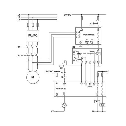 2702356 Phoenix PSR-MM25-1NO-2DO-24DC-SP Produktbild Additional View 3 L