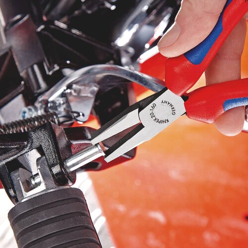 20 01 140 Knipex 20 01 140 Flachzange mit Kunststoff überzogen schwarz atrame Produktbild Additional View 2 L