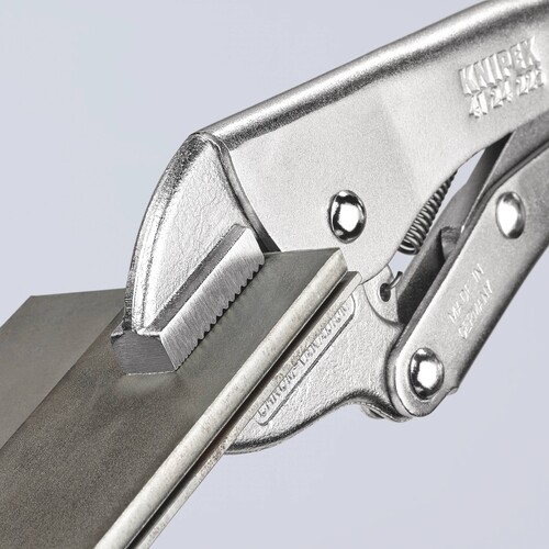 41 24 225 Knipex 41 24 225 Gripzange verzinkt 225 mm Produktbild Additional View 2 L